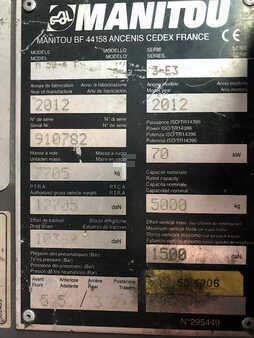 Terrængående truck 2012  Manitou M50-4 (8)