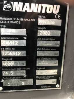 Telescopic forklift rigid 2008  Manitou MT1840 R PRIVILEGE (10)