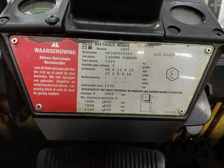 Gas gaffeltruck 1995  Hyster S7.00XL (9)