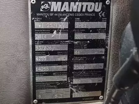 Terénní vysokozdvižný vozík 2014  Manitou MSI25 T (26)
