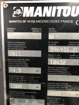 Telescopic forklift rigid 2011  Manitou MT1440 E3 (7)