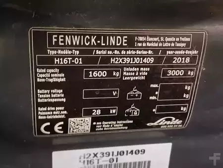 Carretilla elevadora GLP 2018  Linde H16T-01 (13)
