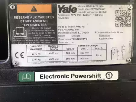 Carretilla elevadora diésel 2019  Yale GDP25VX (7)