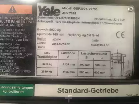Dieselový VZV 2015  Yale GDP30VX (7)