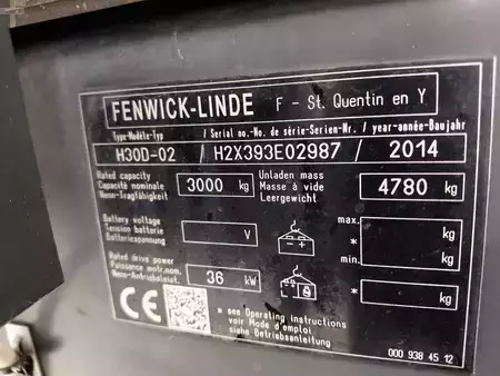 Diesel truck 2014  Linde H30D-02 (12)