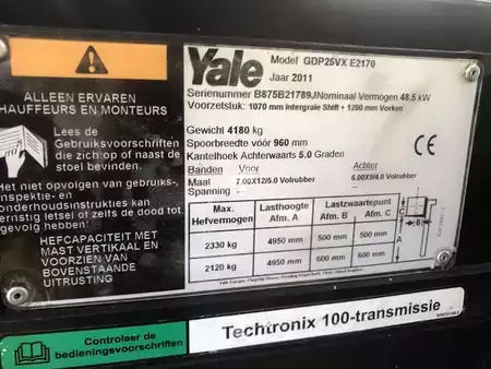 Dieselový VZV 2011  Yale GDP25VX (7)