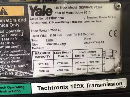 Dieselstapler 2013  Yale GDP50VX (7)