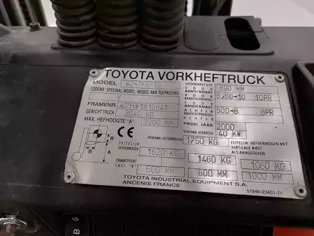 Gas gaffeltruck 2000  Toyota 42-7FGF18 (10)