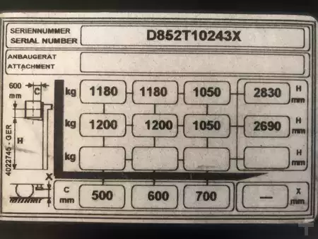 Ruční vysokozdvižný vozík 2023  Yale MS12 (7)