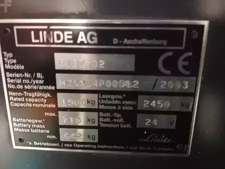 Elektro 4 Rad 2003  Linde E15Z-02 (9)