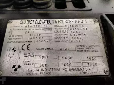 Diesel heftrucks 2006  Toyota 62-7FDF30 (12)