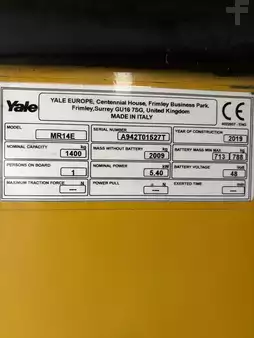 Työntömastotrukki 2019  Yale MR14E (8)