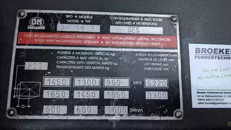 Elektro tříkolové VZV 2007  OM XE18-3 (3)