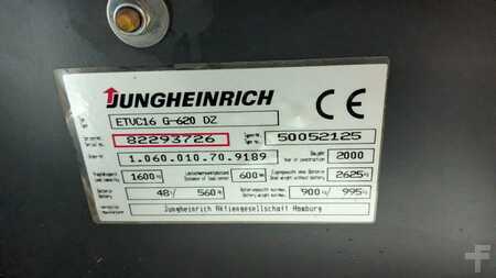 Carrelli retrattili 2000  Jungheinrich ETVC16 G-620 DZ (6)