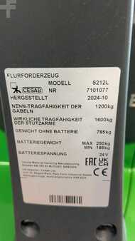 Ruční vysokozdvižný vozík 2024  Cesab S212L (3)