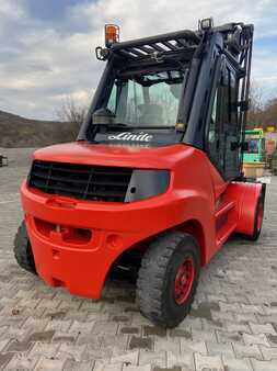 Diesel gaffeltruck 2013  Linde H 80 D/900 (4)