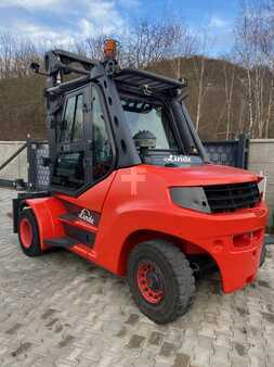 Diesel gaffeltruck 2013  Linde H 80 D/900 (5)