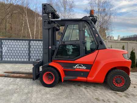 Diesel gaffeltruck 2013  Linde H 80 D/900 (1)