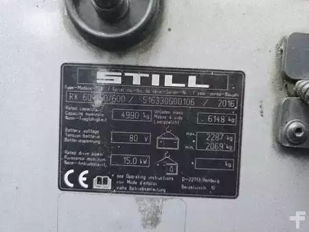 Carrelli elettrici 4 ruote  Still RX 60-50/600 (3)