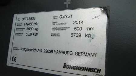 Dieselový VZV 2014  Jungheinrich DFG550S G-400ZT (5)