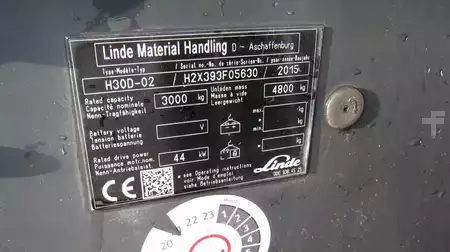 Dieselstapler 2015  Linde H30D-02EVO (8)