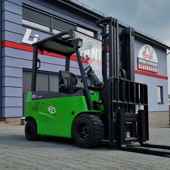El truck - 4 hjulet 2022  EP Equipment CPD35L1 Li-Ion , Triplex (4) 