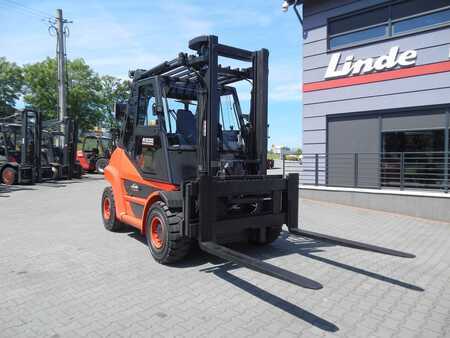 LPG Forklifts 2017  Linde H60T-03 Duplex , side shift (6)