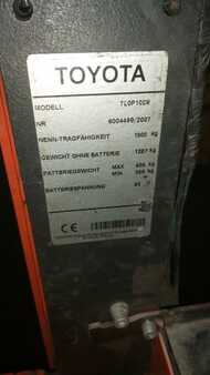 Vertical order pickers 2007  Toyota 7LOP10CW (2)