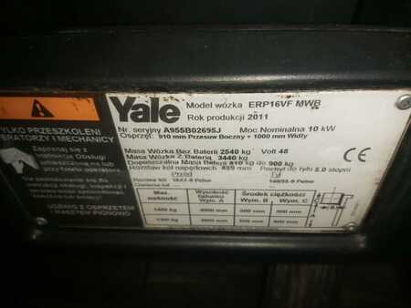 Elektromos 4 kerekű 2011  Yale ERP16VF (5) 