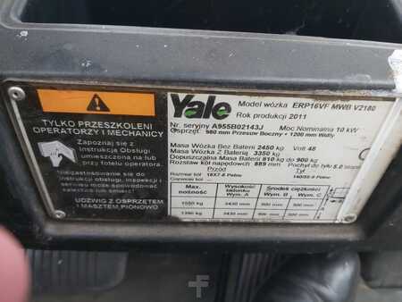 4-wiel elektrische heftrucks 2011 Yale ERP16VF (3)