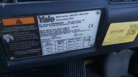 Elektrisk- 4 hjul 2018  Yale ERP16VF (5)