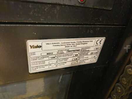 Ruční vysokozdvižný vozík 2017  Yale MS12 (5)