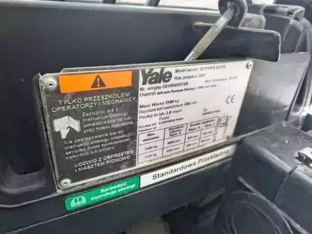Gázüzemű targoncák 2017  Yale GLP16VX (5)