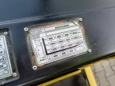 Ruční vysokozdvižný vozík 2018  Yale MC12 (5)