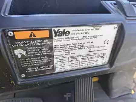 Elektro tříkolové VZV 2013  Yale ERP15VT (4)