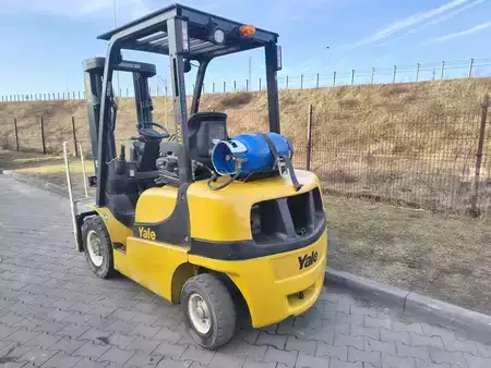Gas gaffeltruck 2019  Yale GLP25MX (3)