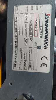 Treibgasstapler 2000  Jungheinrich TFG 25BK (6) 