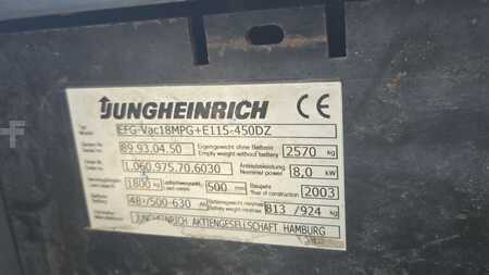 Sähkö - 4 pyör 2003  Jungheinrich EFG VAC18MpG (6)