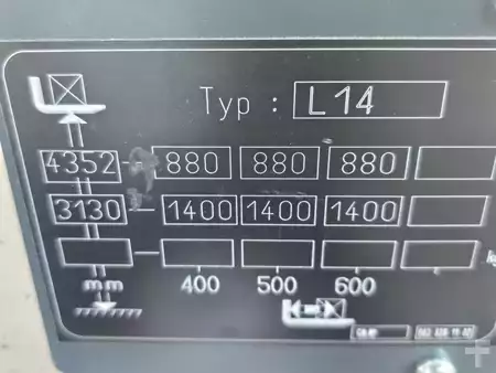 Hochhubwagen  Linde L14 (7)