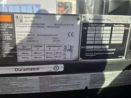Gas gaffeltruck 2018  Hyster H2.0 FST (5)