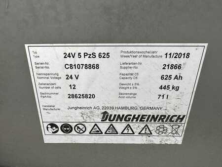 Elektro tříkolové VZV 2018  Jungheinrich EFG 110 - 300ZT (10)