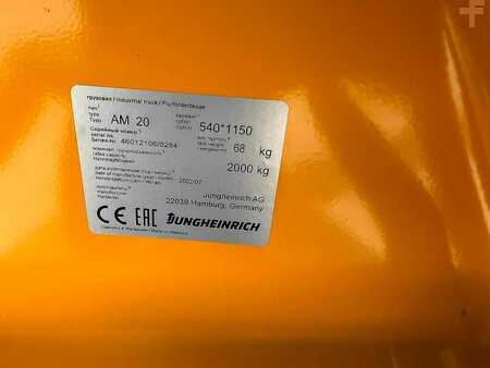 Wózek paletowy ręczny 2023  Jungheinrich AM 20 - TANDEM - NEU (8)