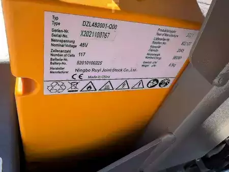 Elektrische palletwagens 2021  Jungheinrich AME 13 (8)