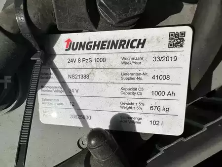 Carrelli elettrici 3 ruote 2019  Jungheinrich EFG 115 - 310ZZ (10)