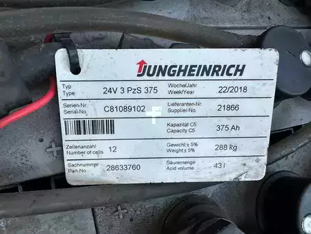 Apilador conductor incorporado 2018  Jungheinrich ERC 212 - 360ZT (10)