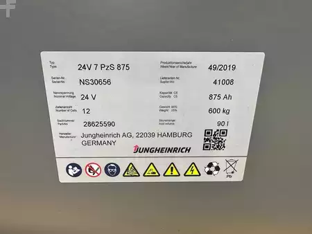 Chariots électriques à 3 roues 2019  Jungheinrich EFG 113 - 310ZT (10)