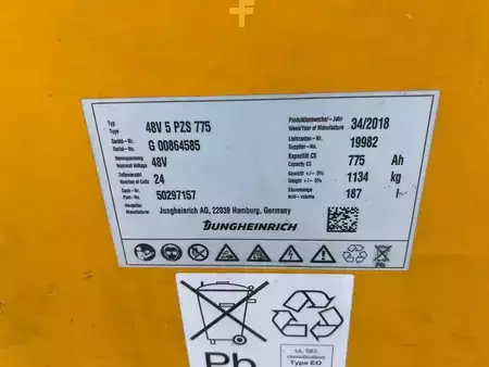 Carrelli retrattili 2018  Jungheinrich ETV 214 - 902DZ (9)