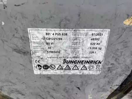 Carrelli elettrici 4 ruote 2014  Jungheinrich EFG 430k - 500ZT (10)