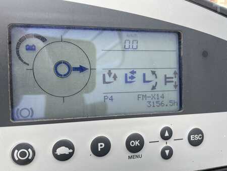 Tolóoszlopos targonca 2014  Still FM-X14 - Batterie 81% Restkapazität (12)