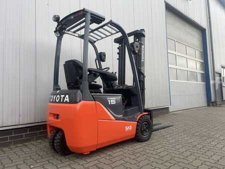 Elektro tříkolové VZV 2010  Toyota 8FBET15 | AKKU NEU 2026 (6)